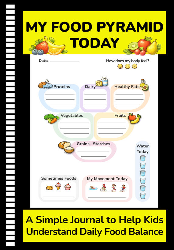 FOOD PYRAMID COLOR