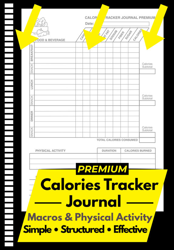 CALORIES TRACKER PREMIUM B&W